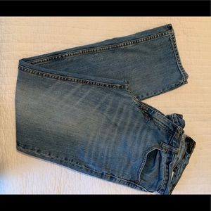 Banana Republic blue jeans